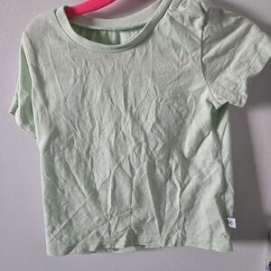 The Honest Company Mint Green Kids Tee